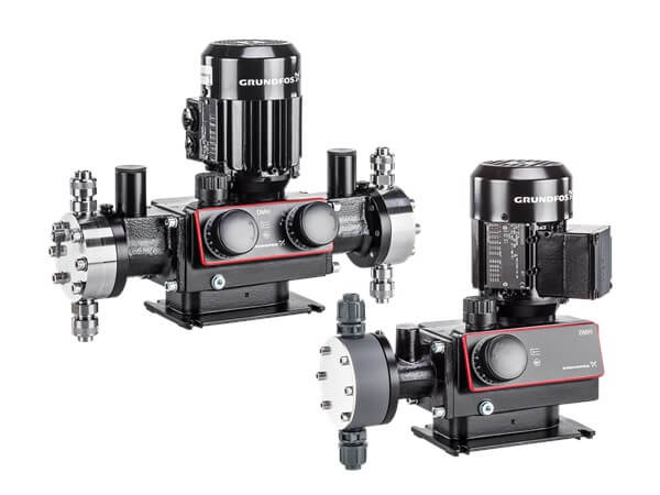 Grundfos DMH hydraulic piston diaphragm dosing pump