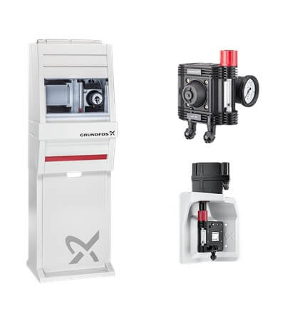 Grundfos Vaccuperm chlorine gas dosing system
